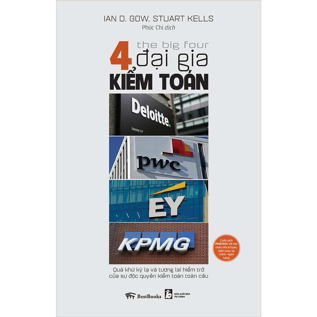 Sách - The Big Four - 4 Đại Gia Kiểm Toán: Deloitte - PwC - EY - KPMG +Tặng Bookmark