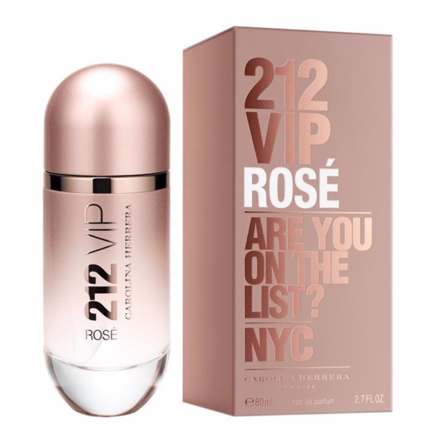 HOT Nước hoa nữ 212 vip Rose 80ml Cam kết chính hãng , hỗ trợ đổi trả trong 7 ngày <<<<< !! !