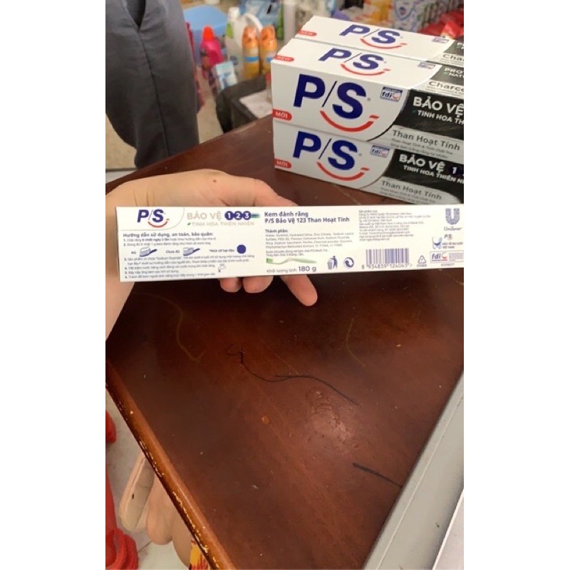 Kem Đánh Răng P/S Bảo Vệ 123 - Tinh Hoa Thiên Nhiên  180g