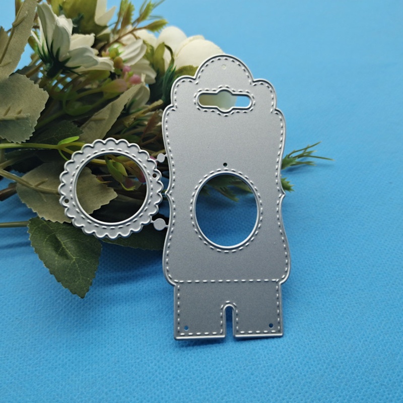 Khuôn Cắt Giấy Kim Loại Hình Hộp Quà