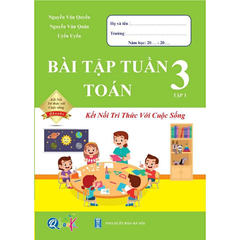 Sách - Combo Đề Kiểm Tra Và Bài Tập Tuần Toán Và Tiếng Việt Lớp 3 - Kết Nối Tri Thức Với Cuộc Sống - Học Kì 1