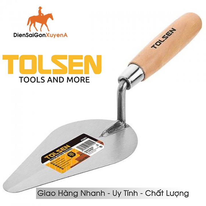 Bay Xây Dựng Làm Hồ - Bay Hồ Bầu Cán Gỗ 200mm 8inch Tolsen 41002