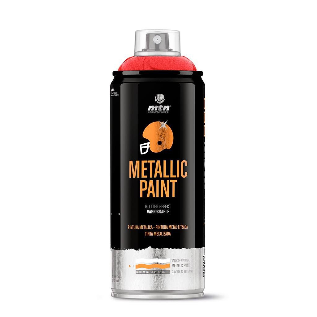 Sơn Xịt Màu Kim Loại Nhũ - MONTANA PRO Metallic Paint 400ml