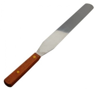 Dao chà láng thẳng 8" cán gỗ