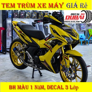 Tem Trùm Winner X Vàng Đen Viền Đỏ