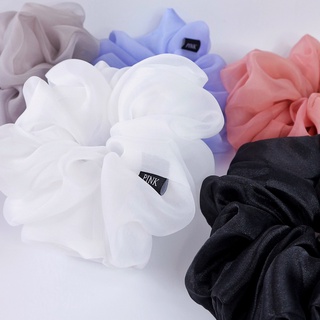 Scrunchie Dây Cột Tóc Voan Organic
