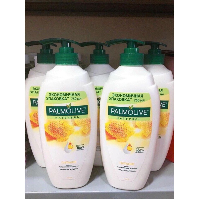 Sữa tắm Palmolive dưỡng ẩm sữa và mật ong