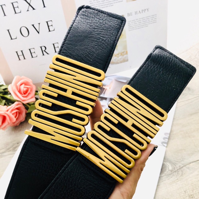 Dây nịt MACHINO lưng thun đầu đồng bản 6cm
