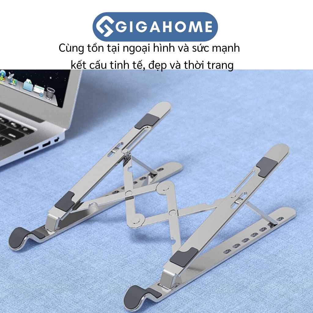 Giá Đỡ Kê Laptop, Máy Tính Bảng GIGAHOME Điều Chỉnh Độ Cao, Chống Mỏi Cổ 10197