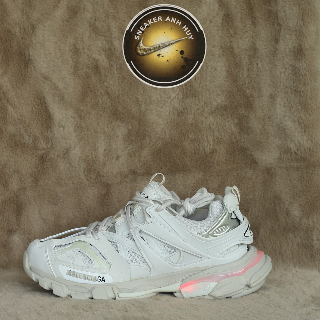 Giày BALENCIAGA Track LED all white