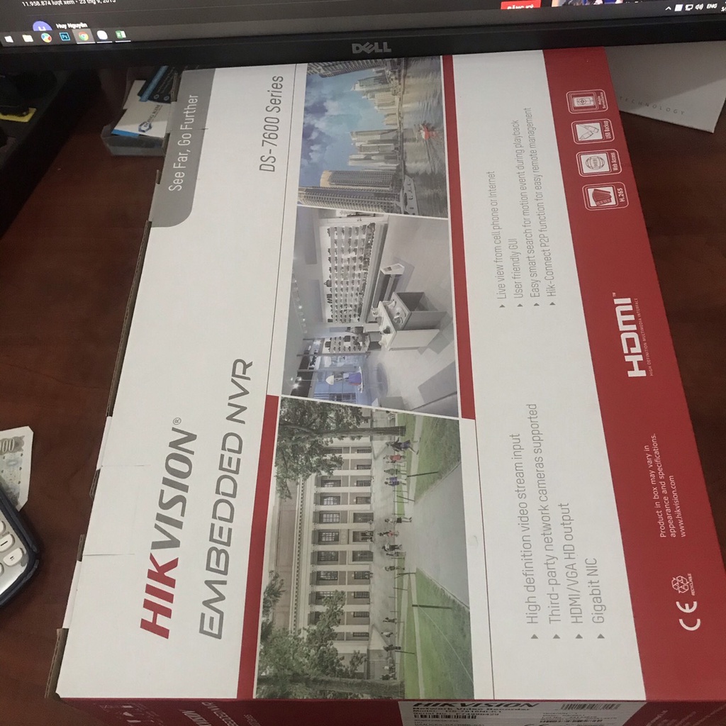 Đầu ghi HIKVISION 16 Kênh DS-7616NI-K1 /   chính hãng Bảo Hành 24 Tháng