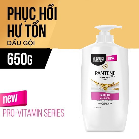 🌸🌸Dầu Gội Ngăn Rụng Tóc Pantene 650g