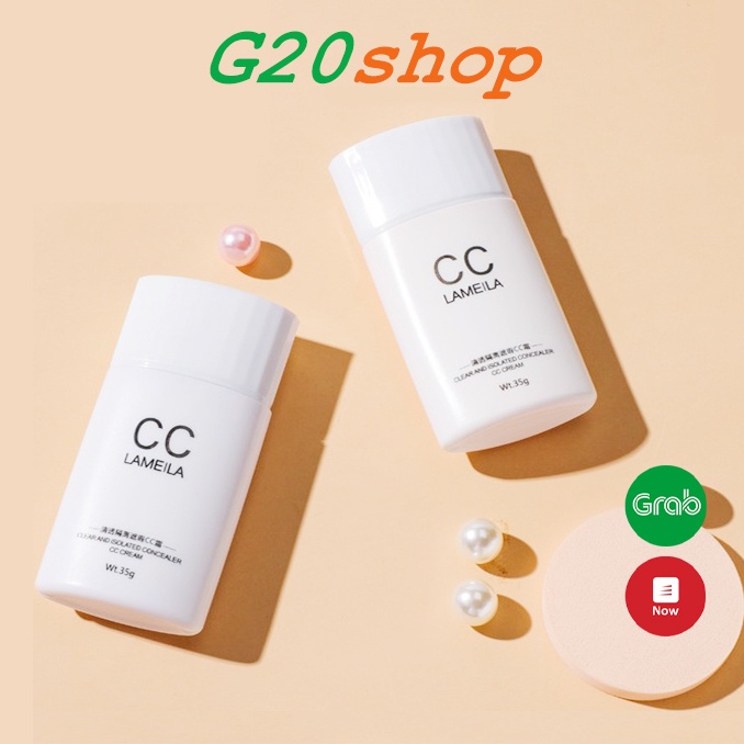 Kem nền Lameila CC Cream che phủ tốt, mềm mịn hoàn hảo Clear &amp; Isolated Concealer dạng tuýp, g20shop