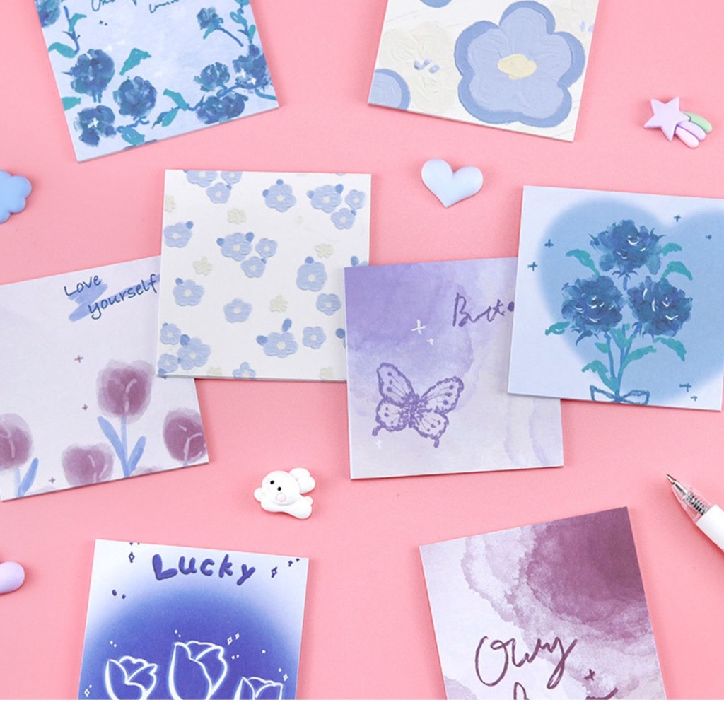 Giấy Note giấy ghi chú 4 trong 1 thiết kế xinh xắn
