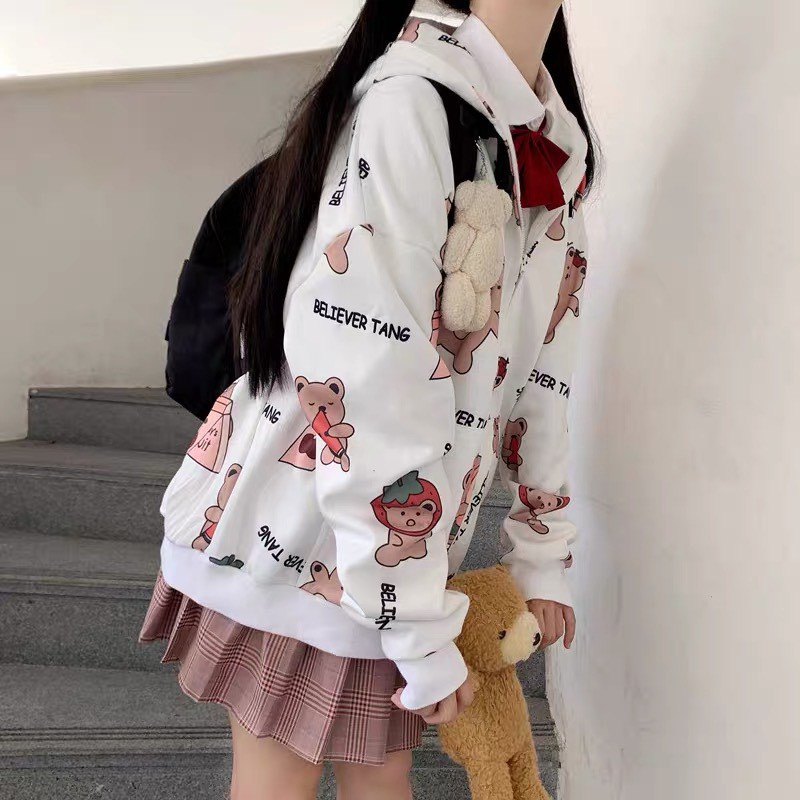 ÁO KHOÁT GẤU ĐÁNG YÊU (MÃ-10) | BigBuy360 - bigbuy360.vn