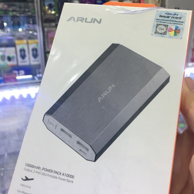 Sạc dự phòng Arun 10000mAH