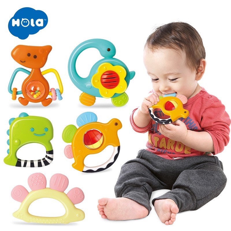 set 5 xúc sắc Hola toys