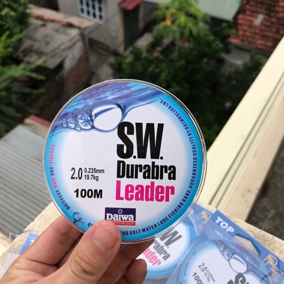 Dù câu cá lóc DAIWA SW_Dù lure màu xám khói_Dù câu lure siêu bền tải cá khỏe
