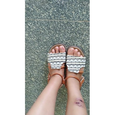 (ORDER) Sandal ulzzang thổ cẩm hot 2019