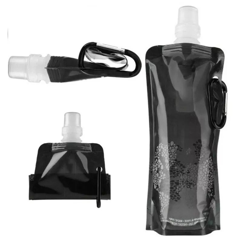 Túi Đựng Nước Chất Lỏng Kèm Vòi 500ml Gấp Gọn Tiện Dụng