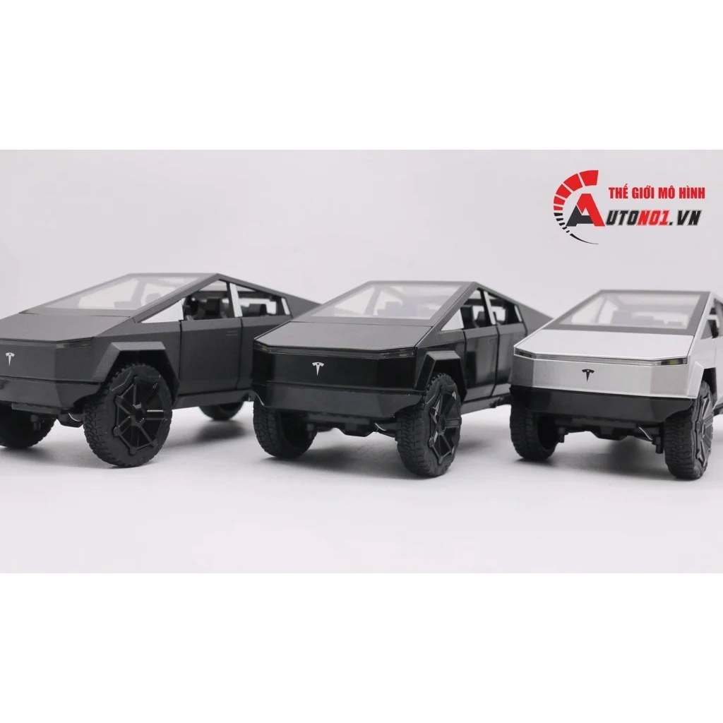 MÔ HÌNH XE TẢI ĐIỆN TESLA SILVER 1:24 XHD 7883