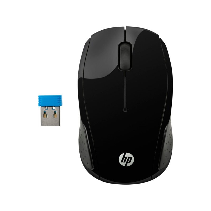Chuột không dây HP 200 Black Wireless Mouse A/P (70224289) (online)_X6W31AA | BigBuy360 - bigbuy360.vn