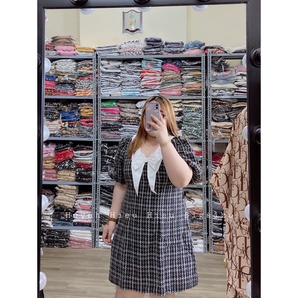 bigsize - ❤️🔱 ĐẦM DẠ PHỐI NƠ 🔱❤️