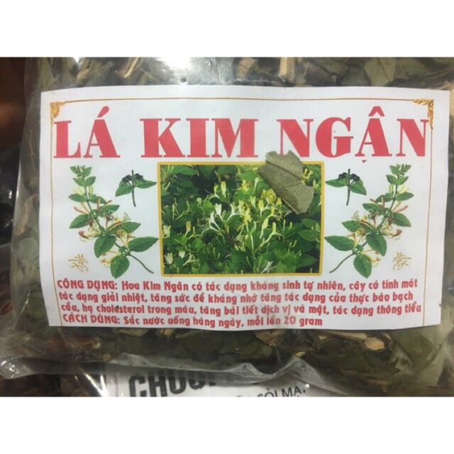 FREE SHIP 99k-1kg lá Kim Ngân giúp thanh nhiệt giải độc