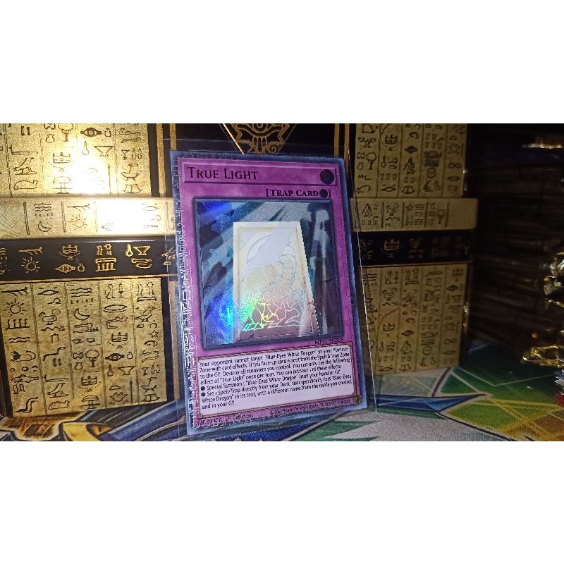 Thẻ bài: True Light - MP21-EN255 - Ultra Rare 1st Edition