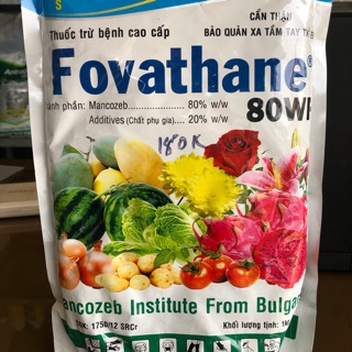 Thuốc trừ bệnh: fovathane 80wp xanh 1 kg