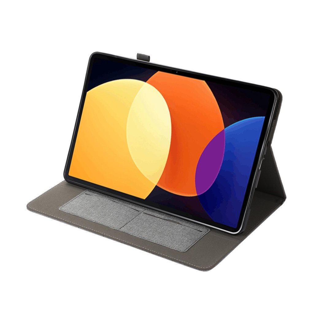 Bao Da Máy Tính Bảng Chống Sốc Có Ngăn Đựng Thẻ Cho Xiaomi Mi Pad 5 Pro 12.4 2022