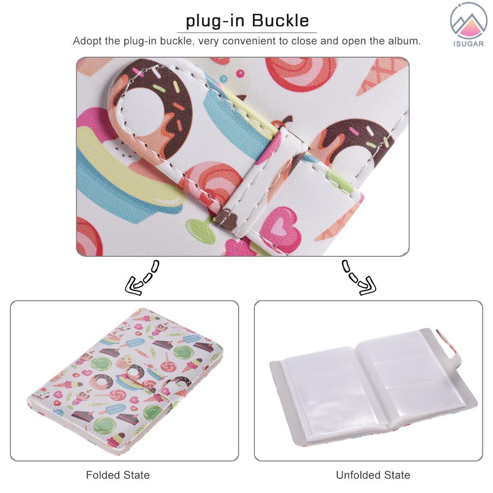 96 Pockets Mini Photo Album Photo Book Album for Fujifilm Instax Mini 9 8 7s 70 25 50s 90 Color Film