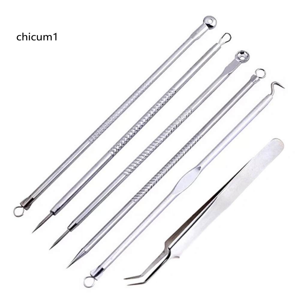 Set 6 Dụng Cụ Nặn Mụn An Toàn Tiện Dụng