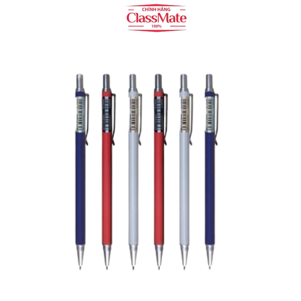 Bút Chì Bấm 0.7mm CLASSMATE Nét Bút Mịn, Đầu Bút Thiết Kế Quai Cài Tiện Lợi CL-MP202
