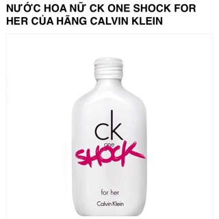 Nước hoa ck shock for her