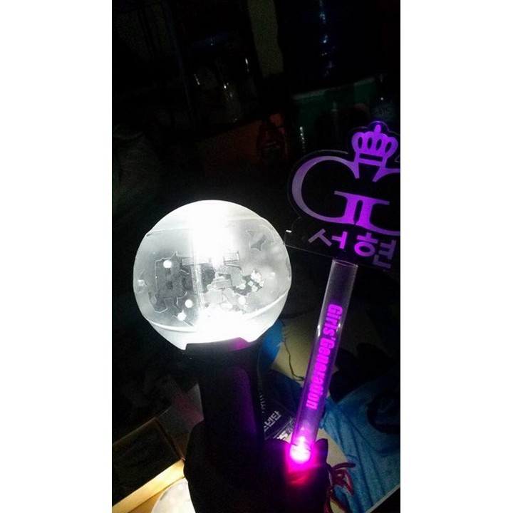 (Kèm pin) Lightstick BTS bomb Ver 3 Unoff quà tặng xinh xắn, dễ thương