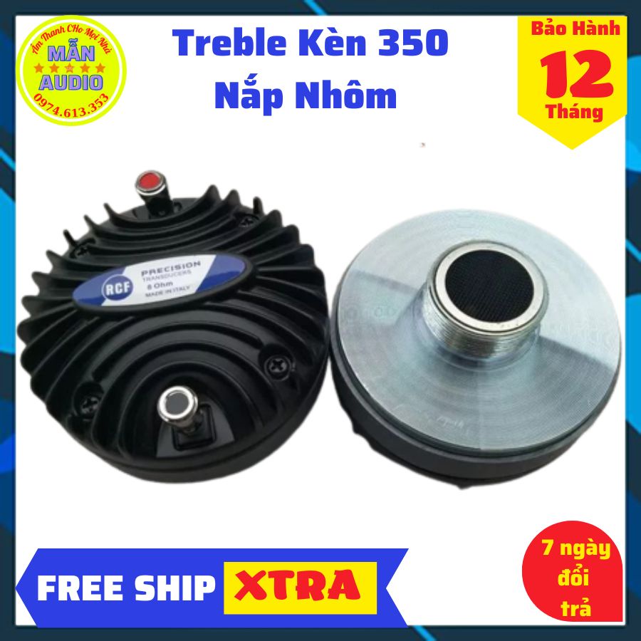 Loa treble kèn 350 nắp nhôm - Củ loa treble rời giá 1 cái