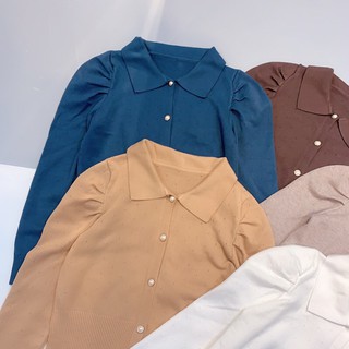 bán sỉ áo len cadigan cúc dọc thân