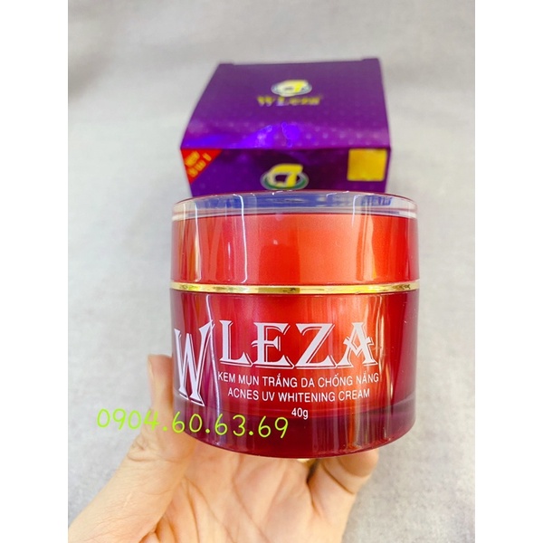 Kem WLEZA 40g 3in1 Mụn Trắng Da Chống Nắng