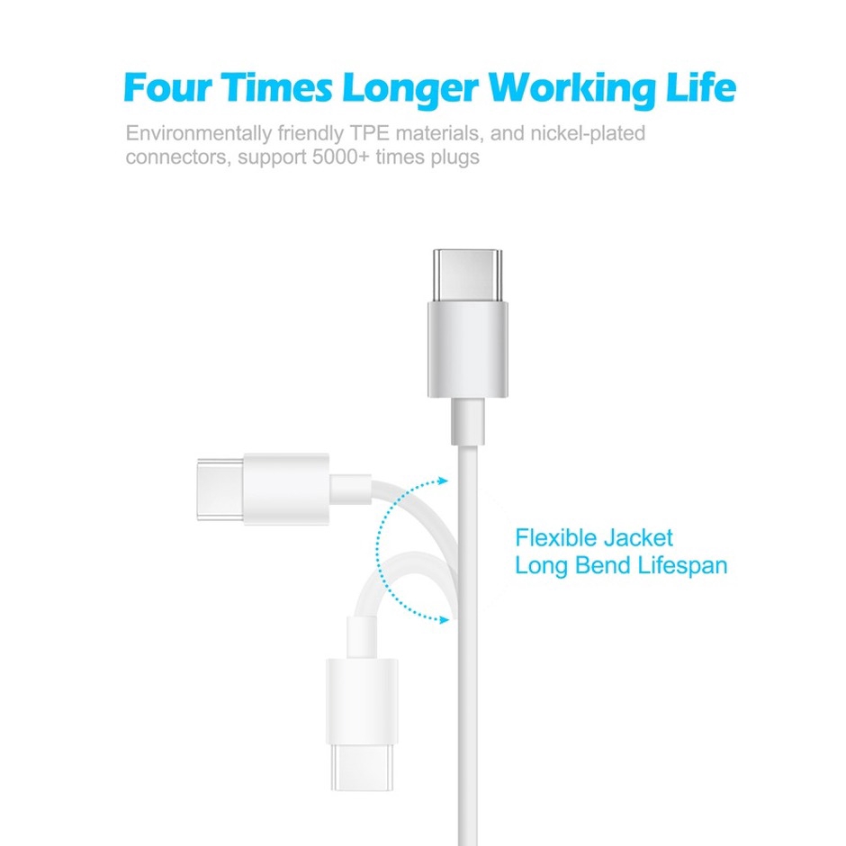 USB PD Cable Type C to Lightning Cable iPhone 18W  Fast Charging 8 pin Data Sync Macbook iPad iPod USB