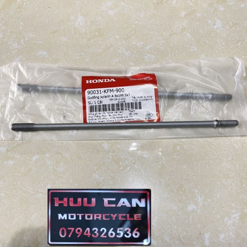 1 bộ 4 cây gù dông Dream 100, Wave 100 , Future 1,  Zin Honda chính hãng