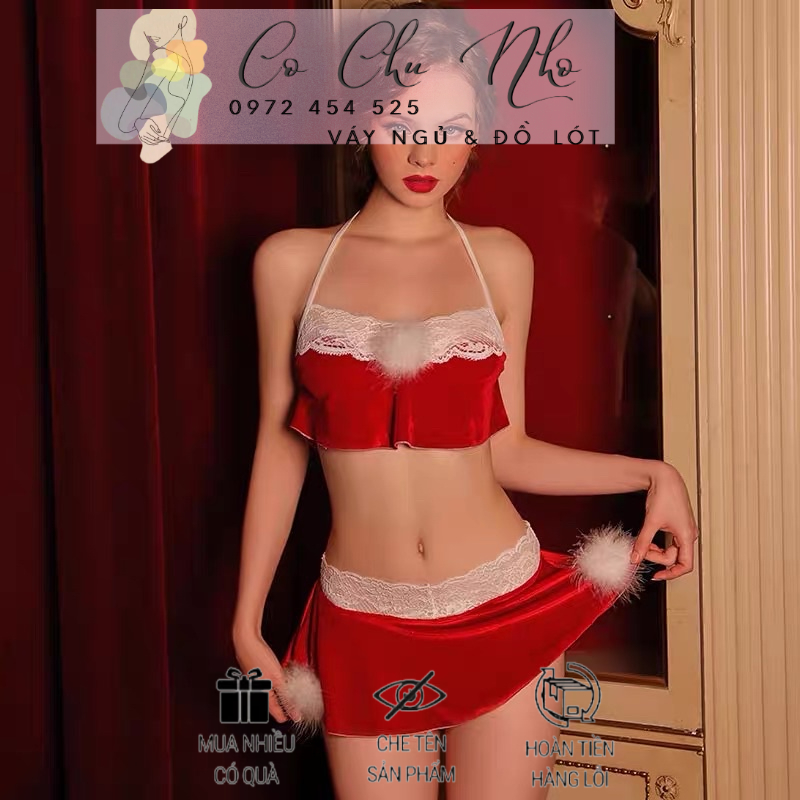 LL 814- Cosplay noel sexy - Nội Y Cho Đêm Giáng Sinh Nóng Bỏng - cochunhoquan11