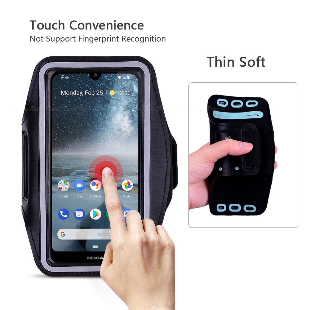 Ốp Điện Thoại Đeo Cánh Tay Khi Tập Gym / Chạy Bộ Dành Cho Nokia 6.1 Plus 6.2 7.1 7.2 8.1 8.3