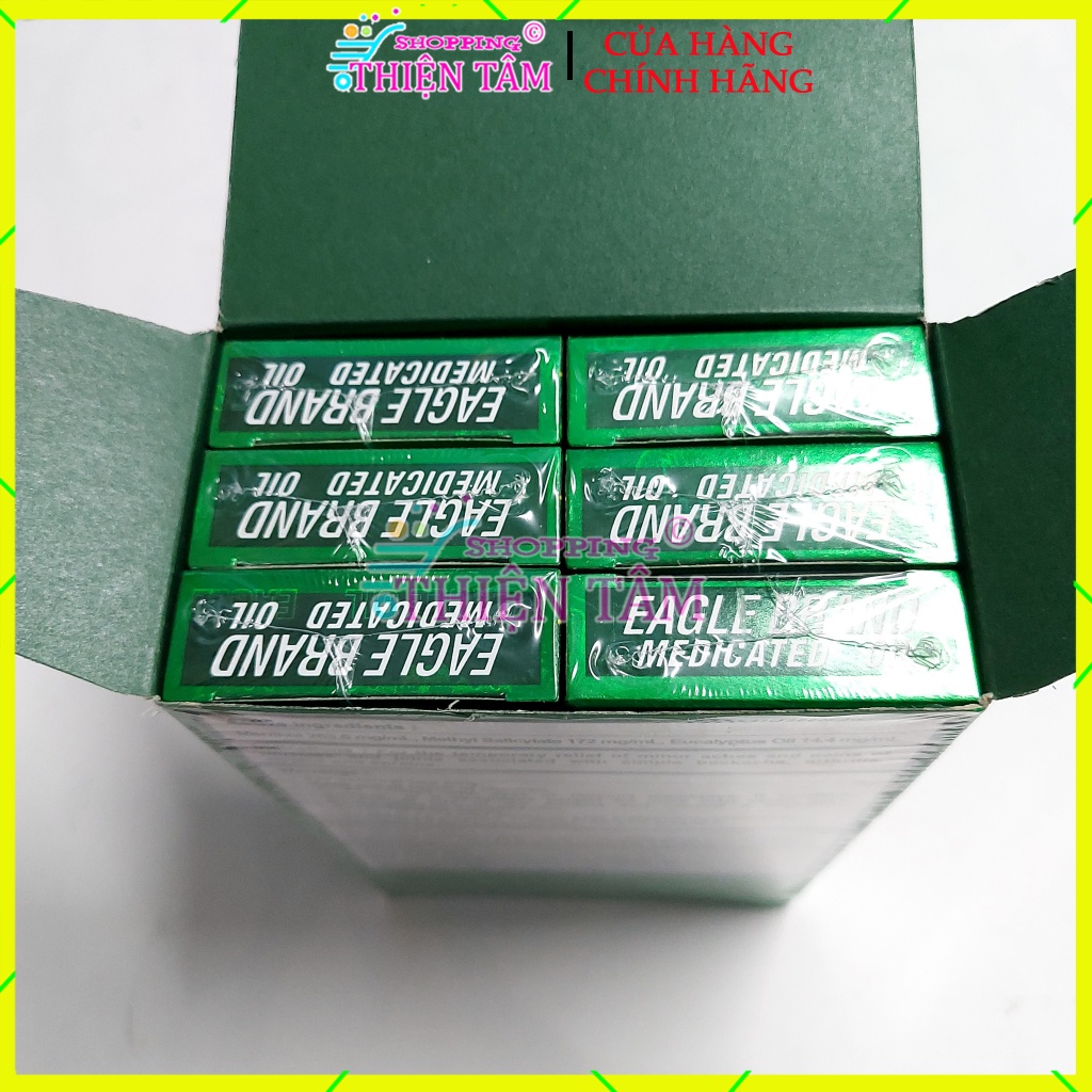 2 Chai Dầu Gió Xanh Con Ó 24ml Nội Địa Úc Australia Made Singapore