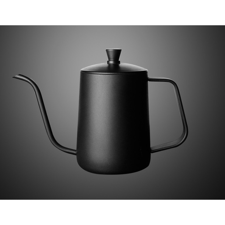 Bình đun nước cà phê Drip Inox có nắp 600ml