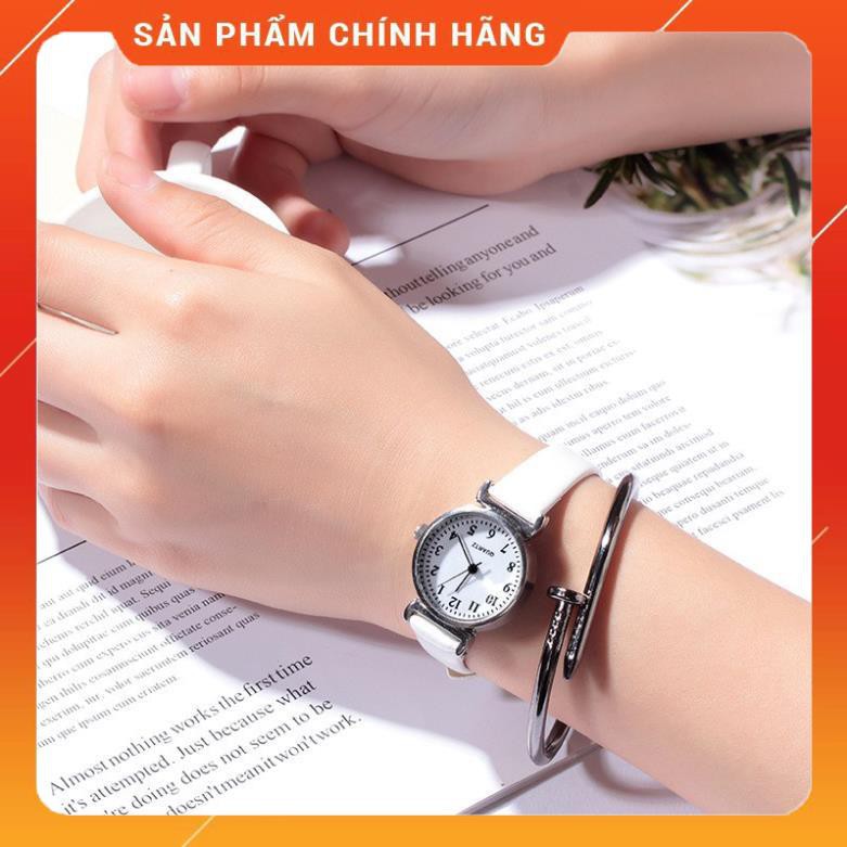 [Hàng Chính Hãng]  Đồng hồ thời trang nữ dây da AKS05 mặt số dể dàng xem giờ [Uy tín về chất lượng] | BigBuy360 - bigbuy360.vn