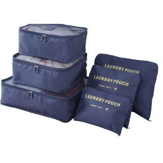 Bộ sản phẩm 6 túi đựng đồ du lịch tiện dụng