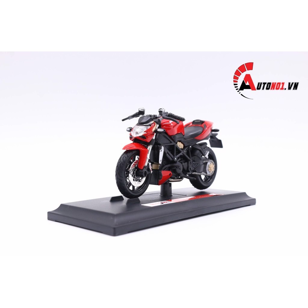 MÔ HÌNH XE MÔ TÔ DUCATI STREETFIGHTER S RED 1:18 MAISTO 5812