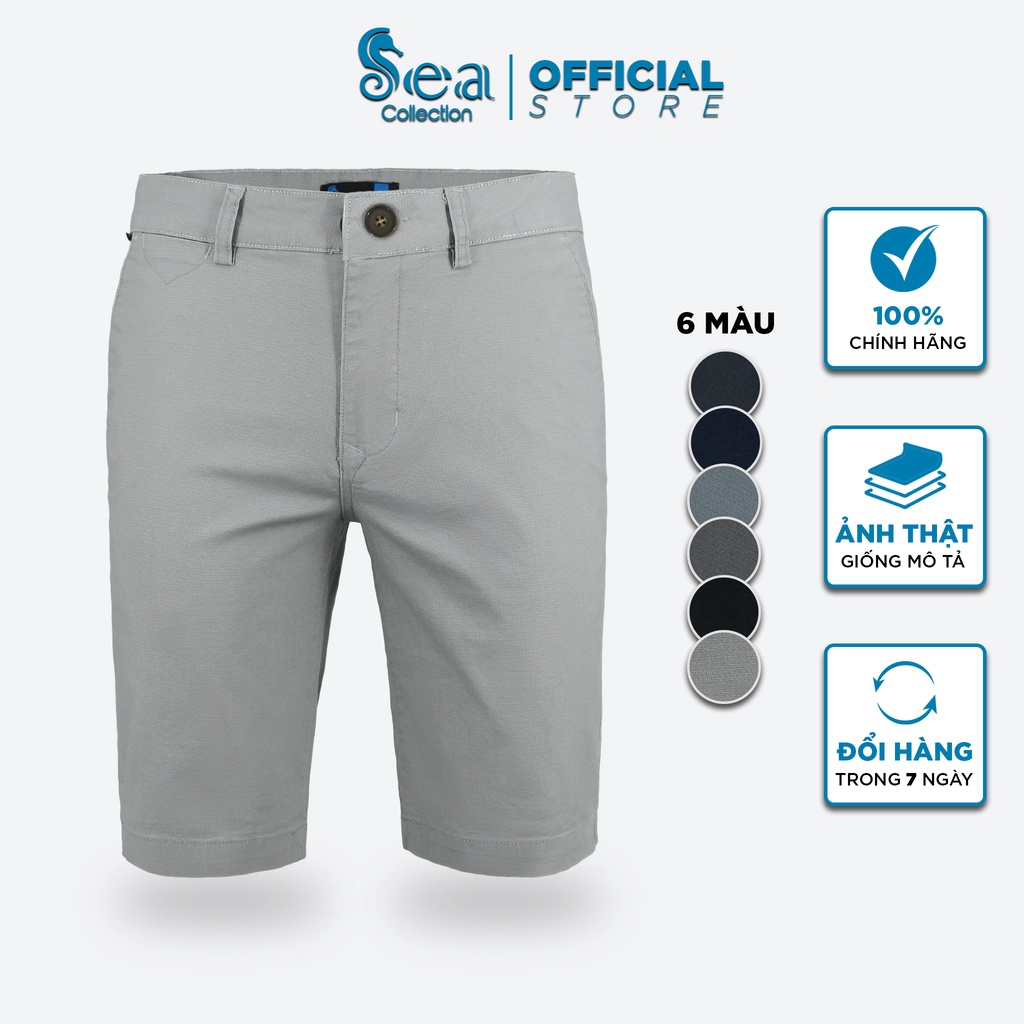 Quần short kaki bố nam Sea Collection 5260