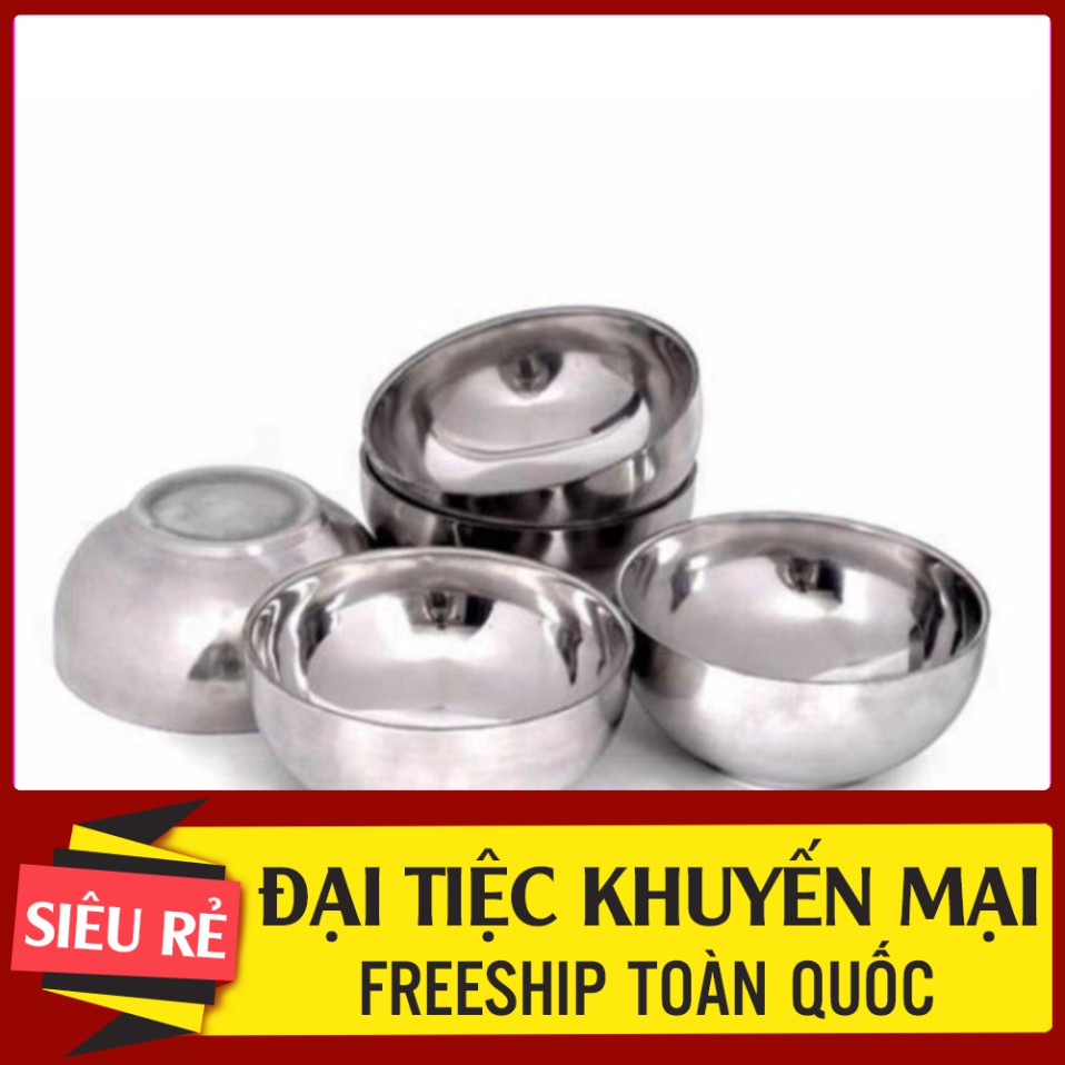 @ FREESHIP Bát Inox 2 Lớp Chơn Cách Nhiệt đủ kích cỡ GIÁ TỐT CHỈ CÓ Ở TIỆN ÍCH SHOP !!!!